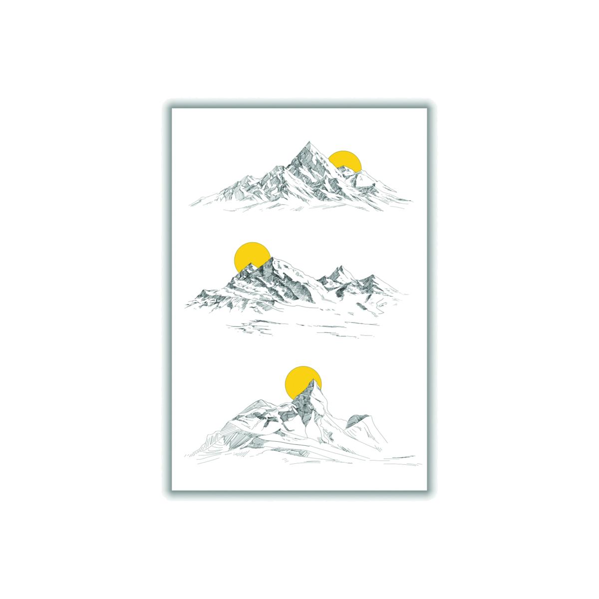 Grey Sunny Mountains Xxs Stanley Print House – image 1