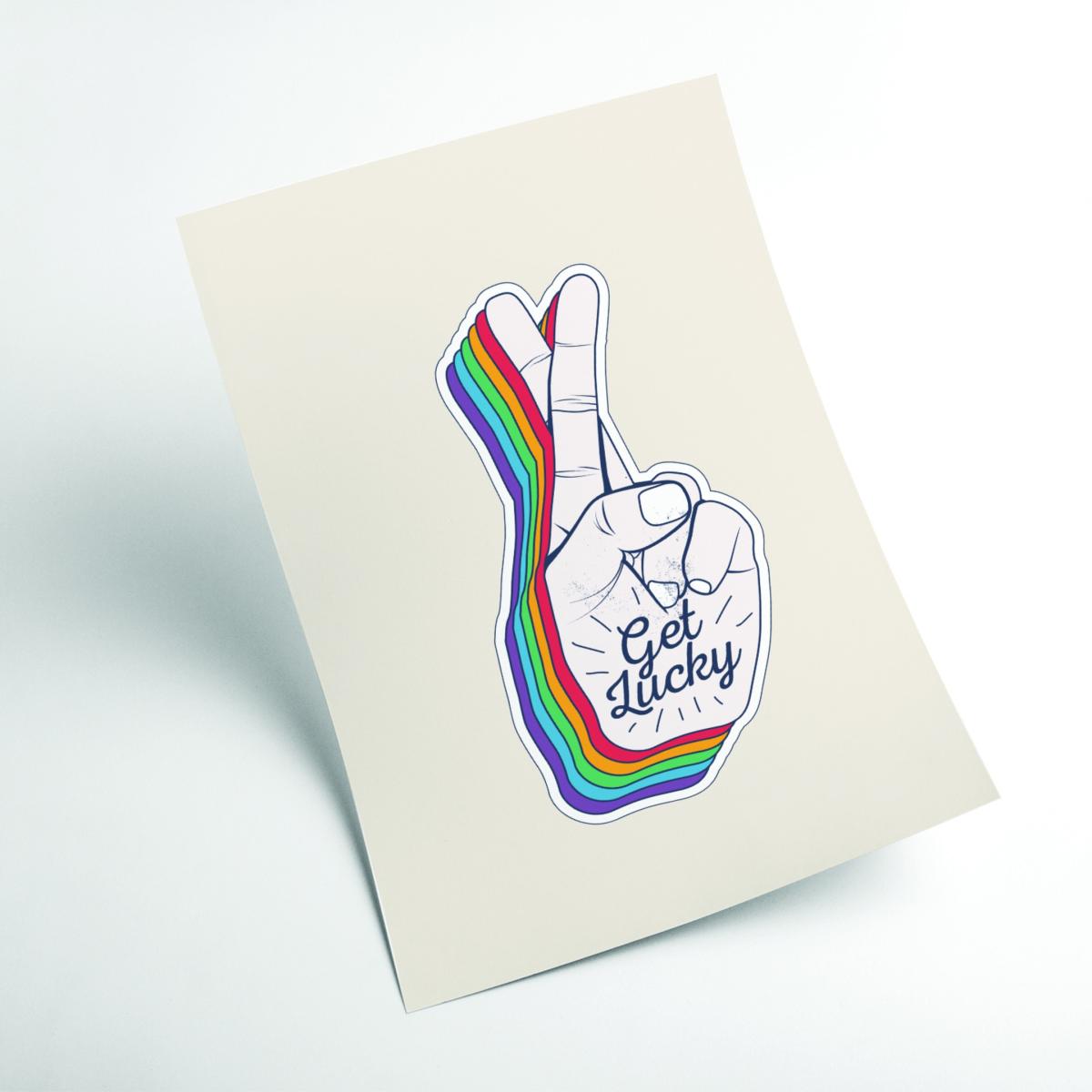 Get Lucky!! A3 297 X 420Mm Stanley Print House – image 2