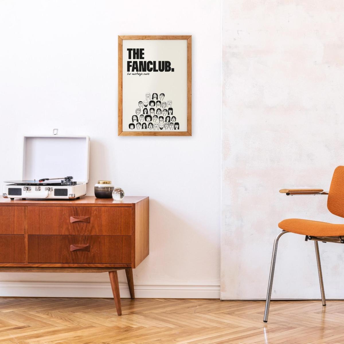 Neutrals The Fanclub Charity Retro Giclée Art Print A3 297 X 420Mm – image 3