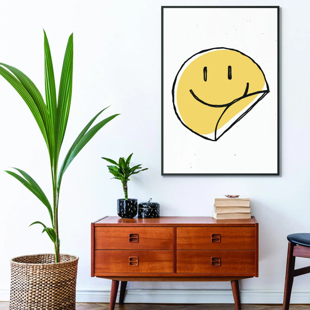Yellow / Orange Good Vibes Only A1 594 X 841Mm Stanley Print House – image 3