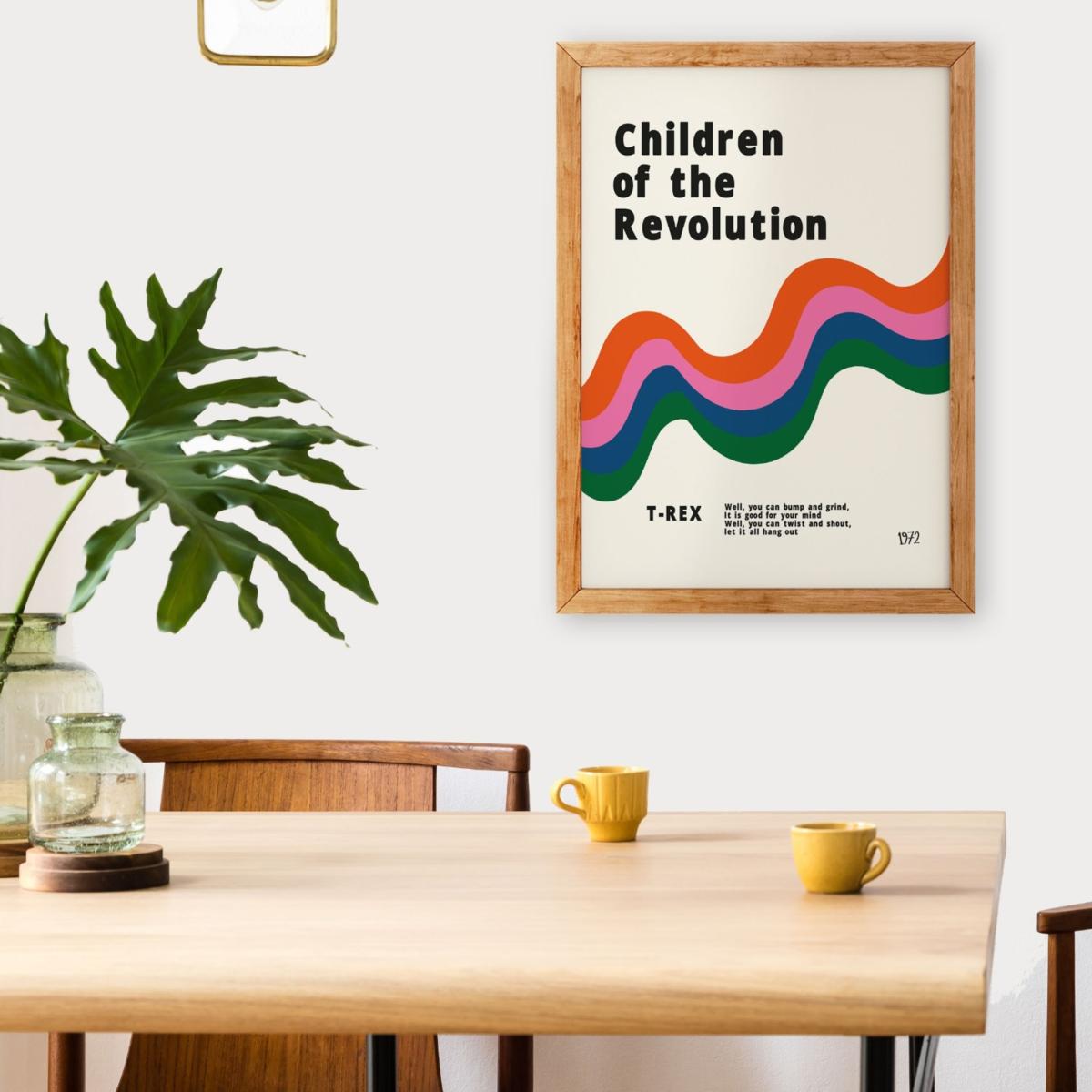 Children Of The Revolution Giclée Art Print A3 297 X 420Mm Fanclub – image 3