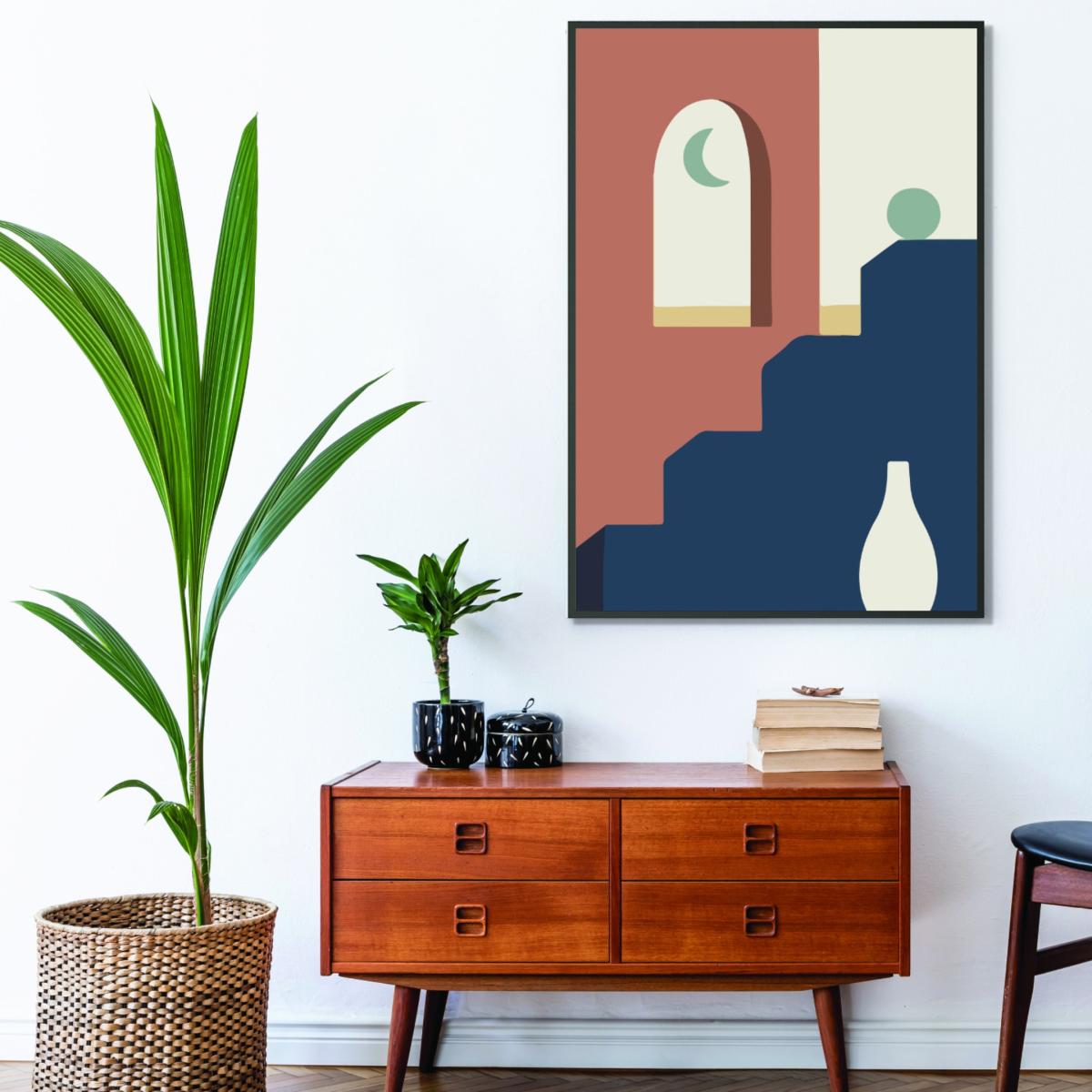Neutrals Boho Minimal Design #2 A1 594 X 841Mm Stanley Print House – image 3
