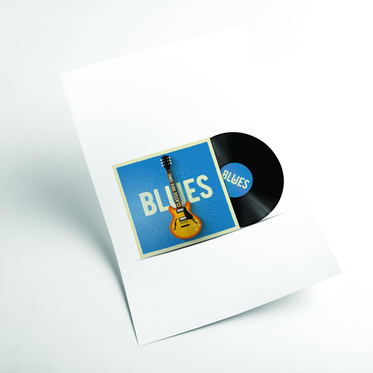 Blues Vinyl A2 420 X 594Mm Stanley Print House – image 2