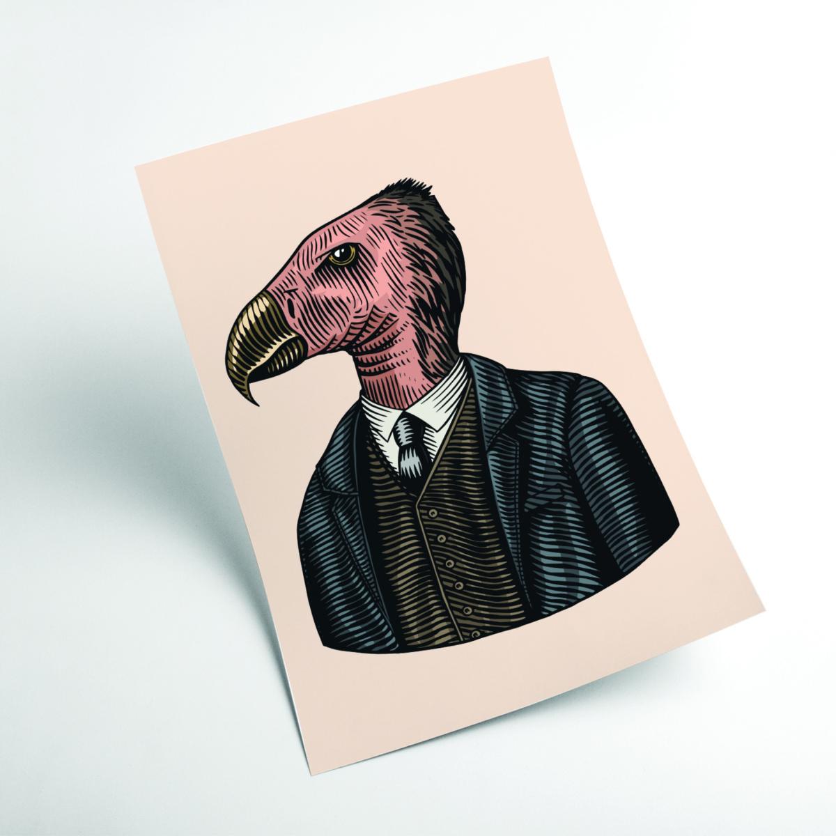 Rose Gold Mr. Condor Large Stanley Print House – image 2