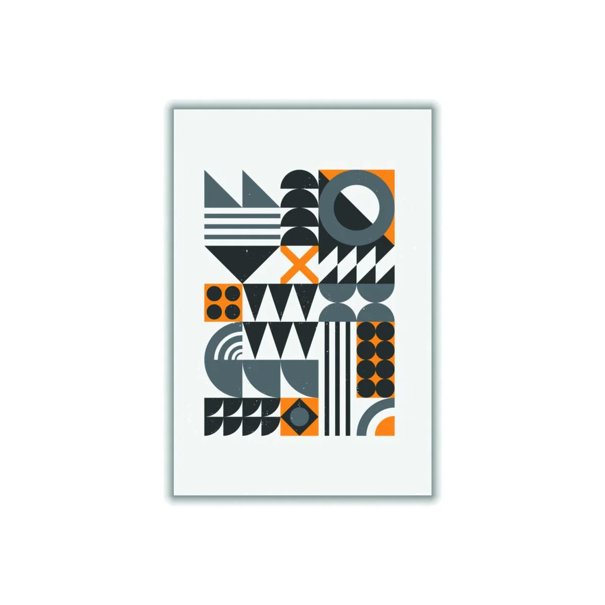 Neutrals Vibrant Bauhaus Collection #1 A1 594 X 841Mm Stanley Print House – image 1