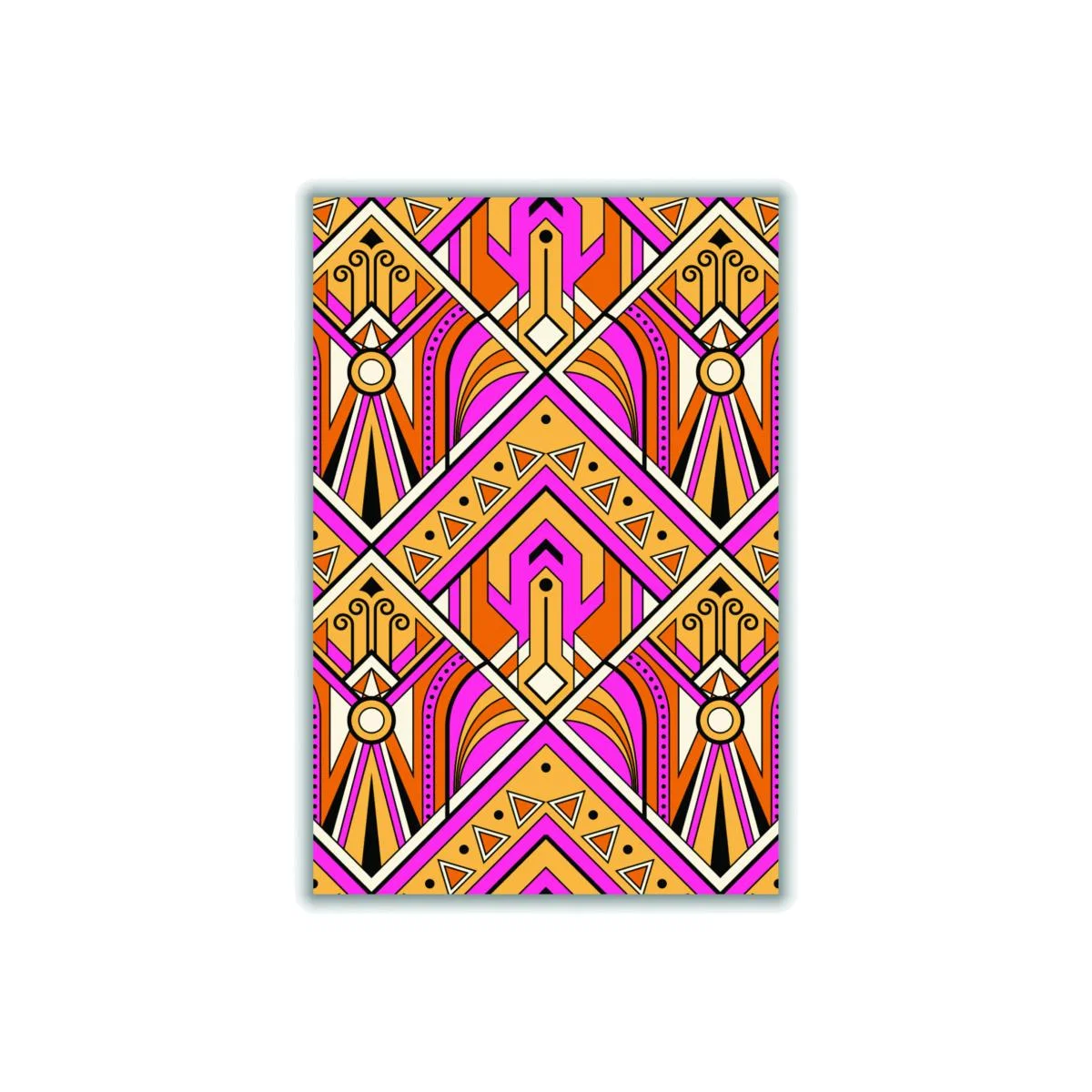 Pink / Purple Pink Patterns A1 594 X 841Mm Stanley Print House – image 1