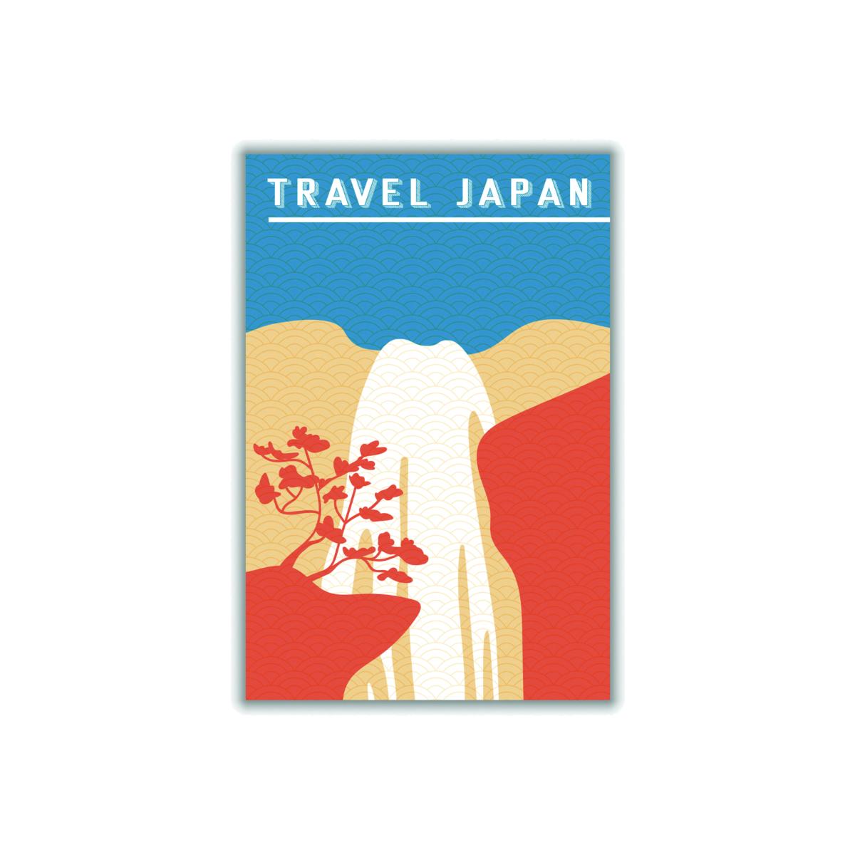 Yellow / Orange Traval Japan Minimilism I Small Stanley Print House – image 1
