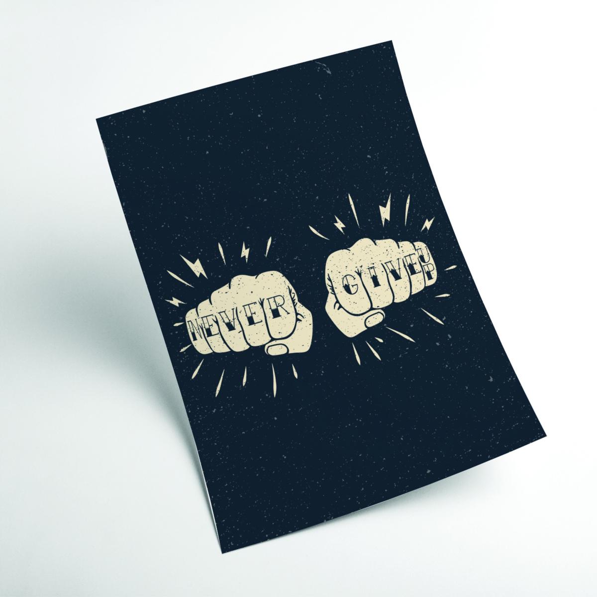 Neutrals Never Give Up! A3 297 X 420Mm Stanley Print House – image 2
