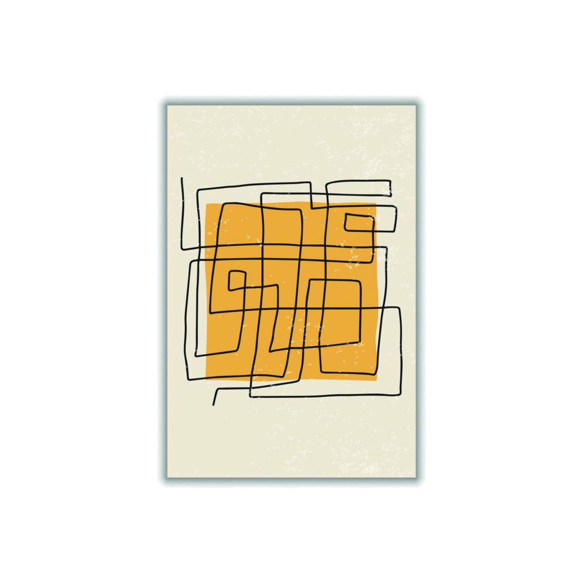 Yellow / Orange Abstract Color Set #2 Xxs Stanley Print House – image 1