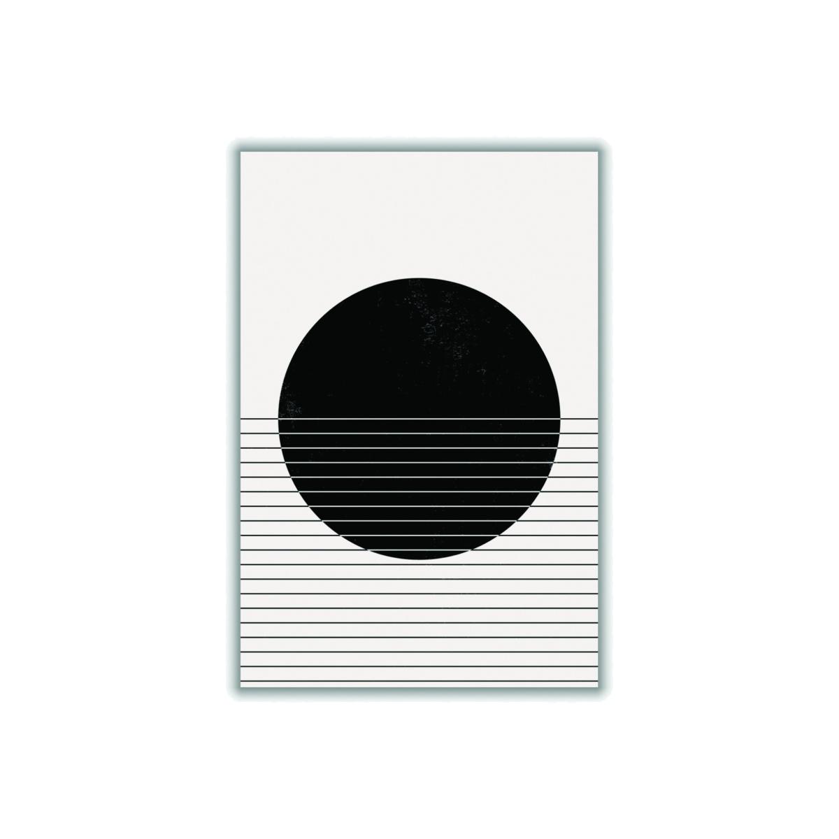 Black Minimal Geometric #1 Extra Small Stanley Print House – image 1