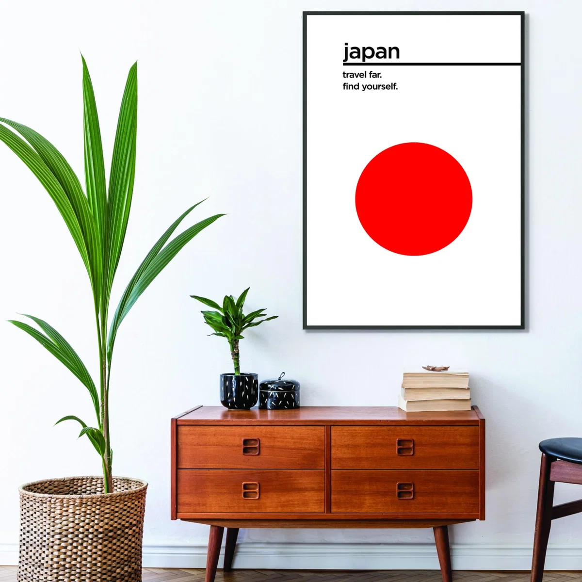 Red Japan Travel Poster Extra Small Stanley Print House – image 3