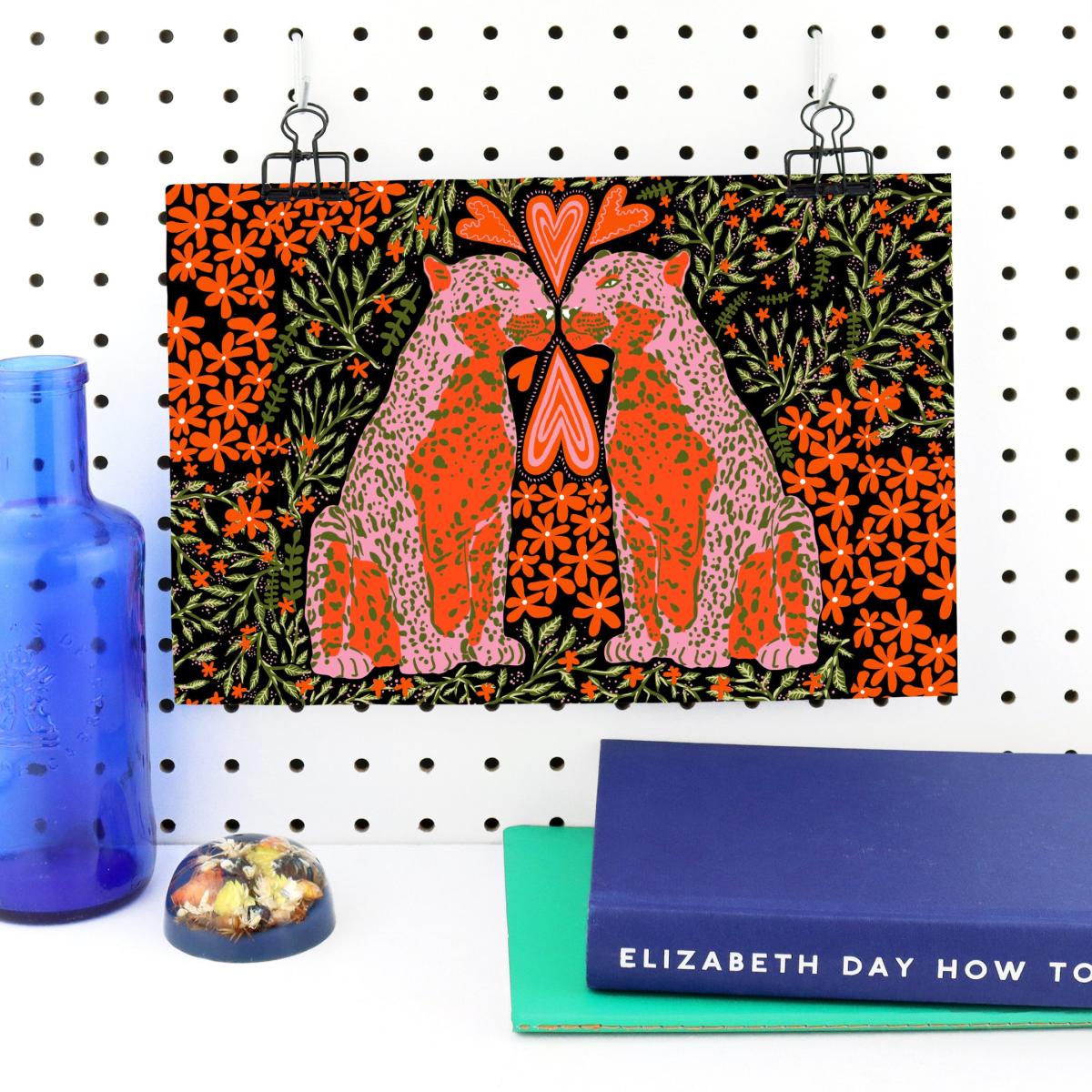 Love Leopards Print A3 297 X 420Mm The Neighbourhood Threat – image 2