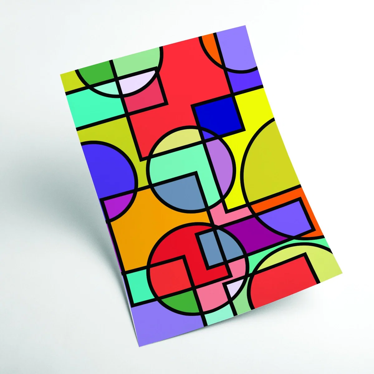 Abstract Circles Collection #1 Large Stanley Print House – image 2