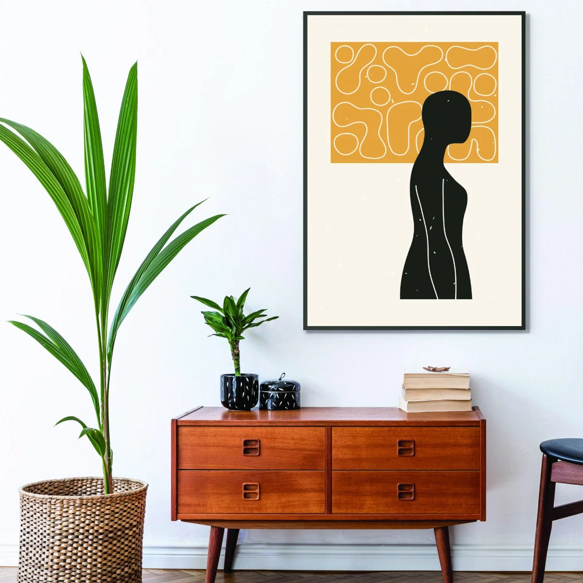 Yellow / Orange It's About Her A1 594 X 841Mm Stanley Print House – image 3