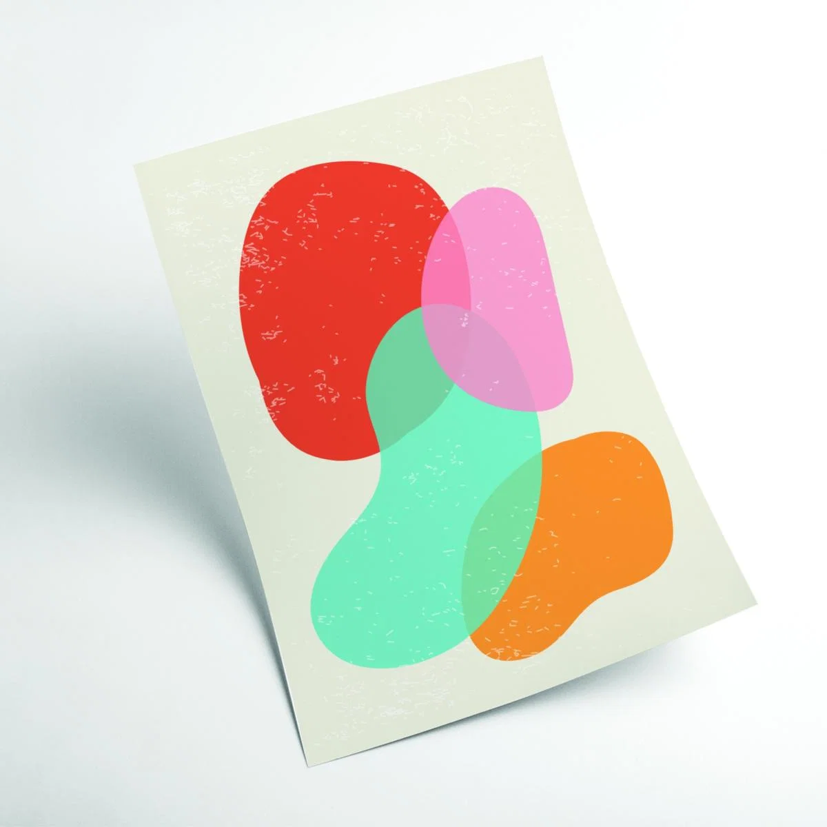 Bright Abstract Shapes #3 Extra Large Stanley Print House – image 2