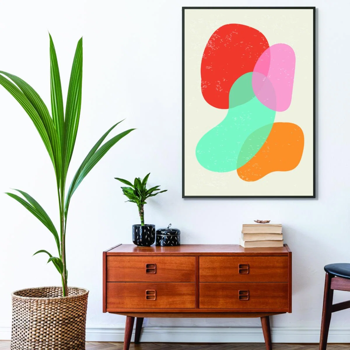 Bright Abstract Shapes #3 Extra Large Stanley Print House – image 3