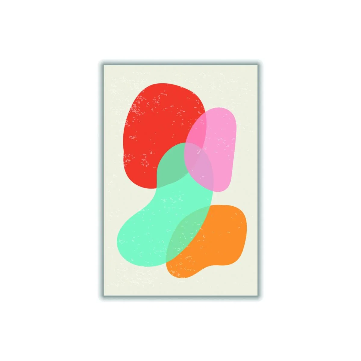 Bright Abstract Shapes #3 Extra Large Stanley Print House – image 1