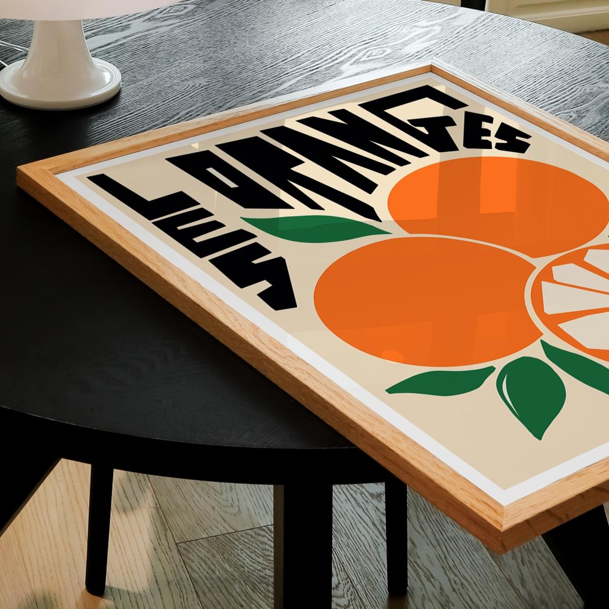 Les Oranges Art Print - A2 Natalie Cass Art – image 4