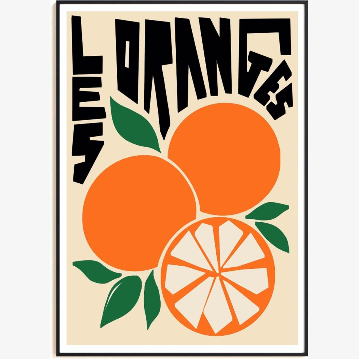 Les Oranges Art Print - A2 Natalie Cass Art – image 1