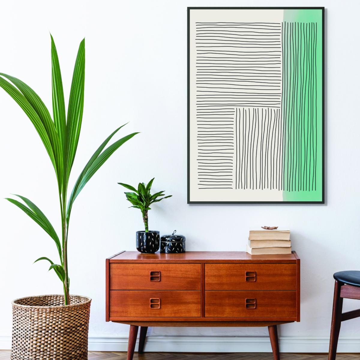 Green Minimalism #5 A3 297 X 420Mm Stanley Print House – image 3