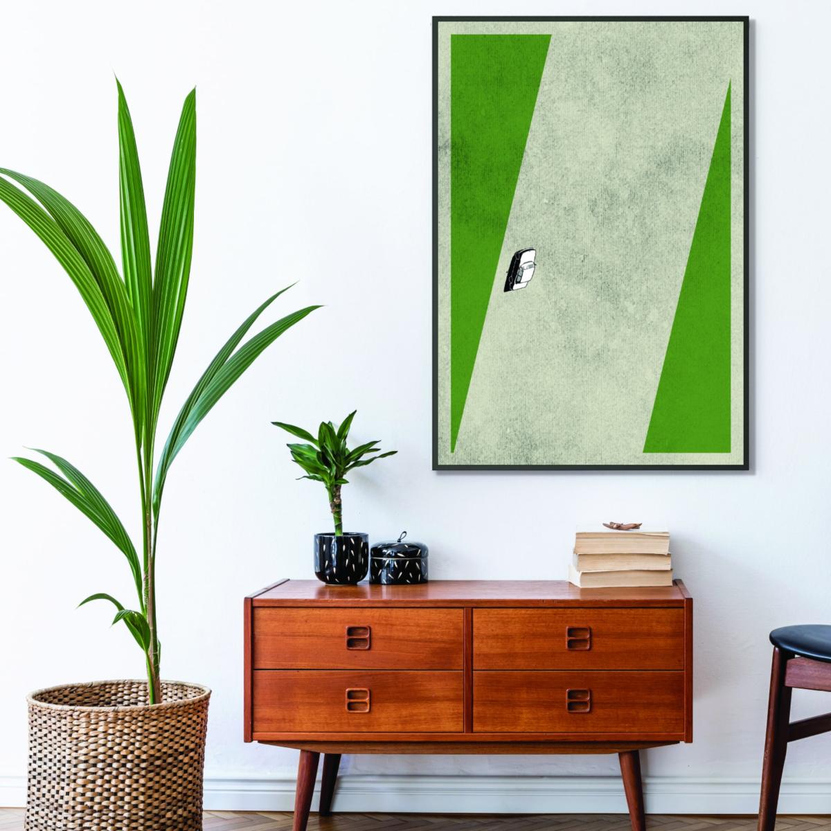 Green Car Series 2 A4 210 X 297Mm Stanley Print House – image 3