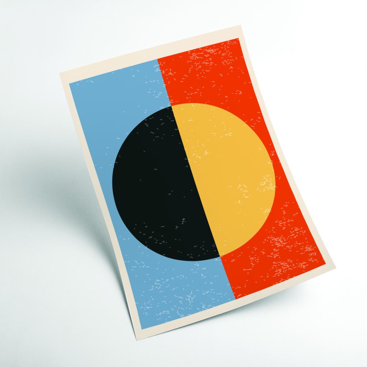 Minimal Abstract Shapes Series #1 Extra Large Stanley Print House – image 2