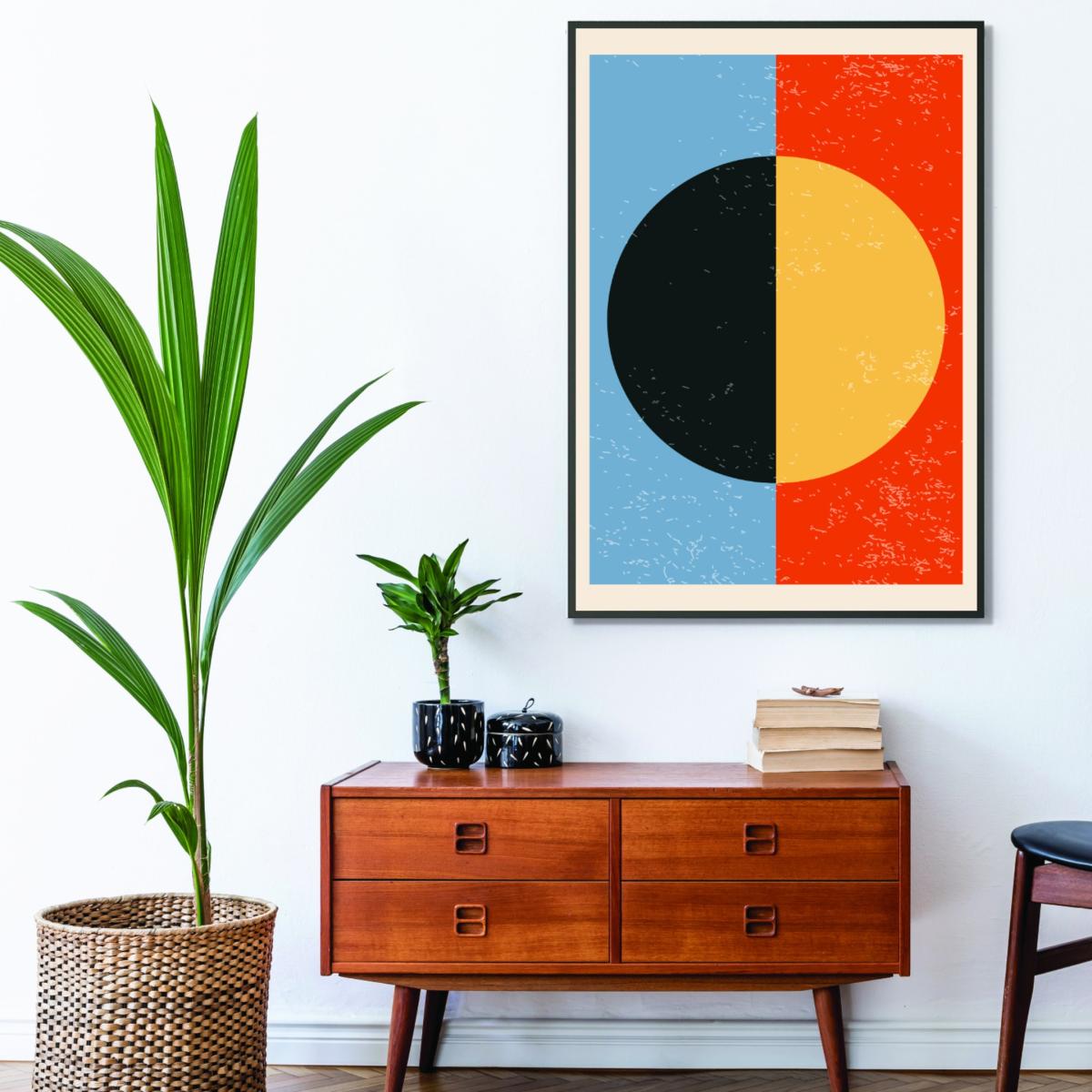 Minimal Abstract Shapes Series #1 Extra Large Stanley Print House – image 3