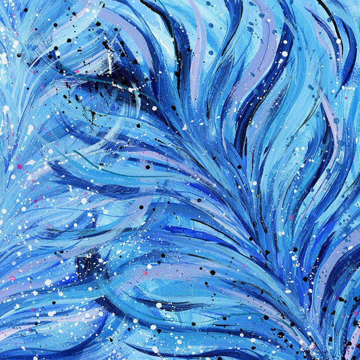 Everything Is Icy & Blue - Abstract Art Print | Jessica Slack Studio – image 3