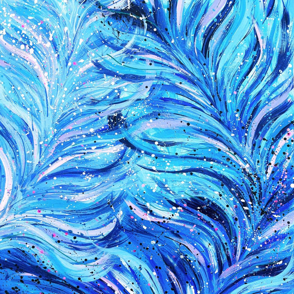 Everything Is Icy & Blue - Abstract Art Print | Jessica Slack Studio – image 5