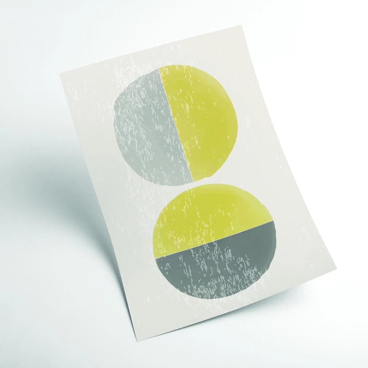 Yellow / Orange Watercolor Minimal Set #3 Large Stanley Print House – image 2