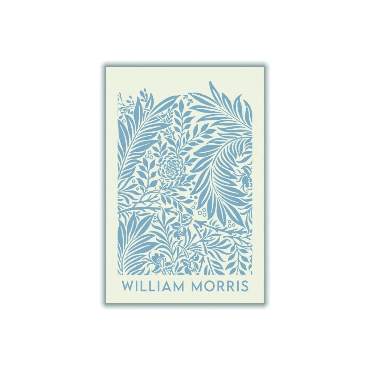 William Morris- Blue Wild Flowers A2 420 X 594Mm Stanley Print House – image 1
