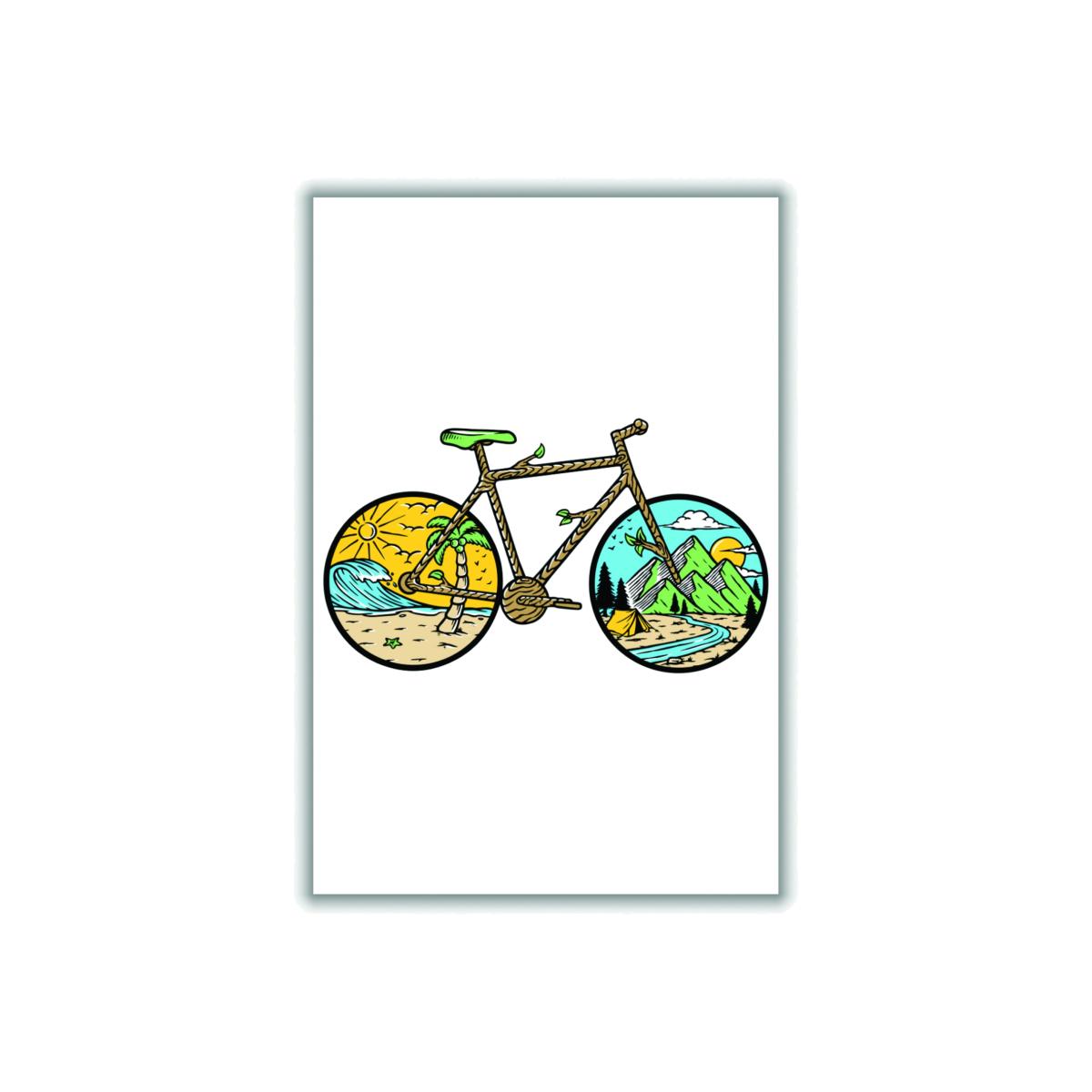 Best Bike Ride Ever A4 210 X 297Mm Stanley Print House – image 1
