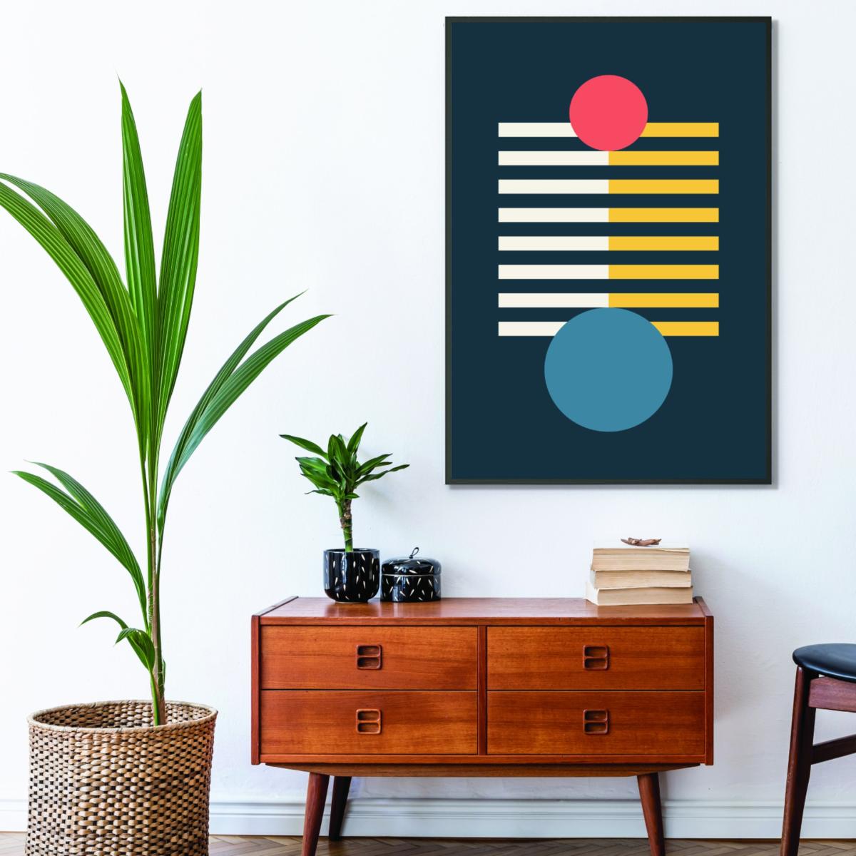 Geometric Vibe #1 A3 297 X 420Mm Stanley Print House – image 3