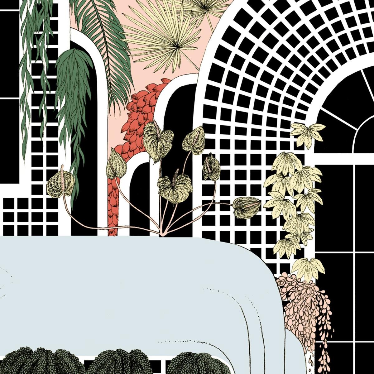 Botanical Gardens - Art Print S A3 297 X 420Mm Abi Overland Jersey – image 6