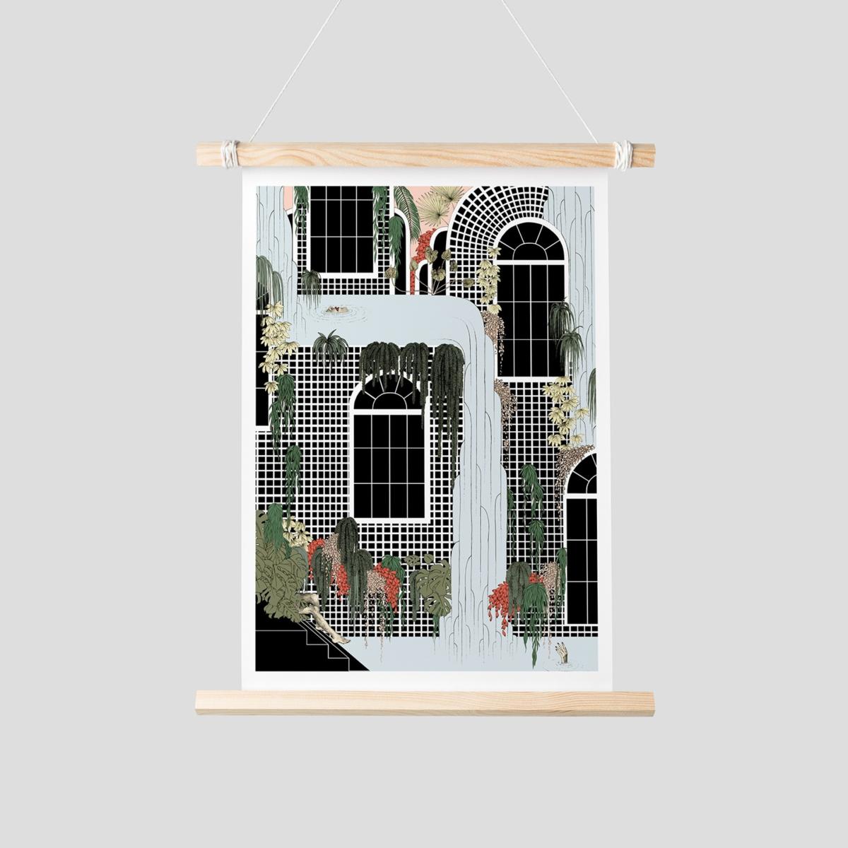 Botanical Gardens - Art Print S A3 297 X 420Mm Abi Overland Jersey – image 7