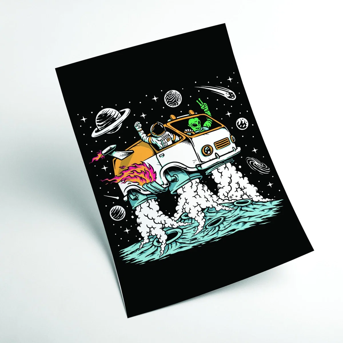 The Good Time Gang Large Stanley Print House – image 2