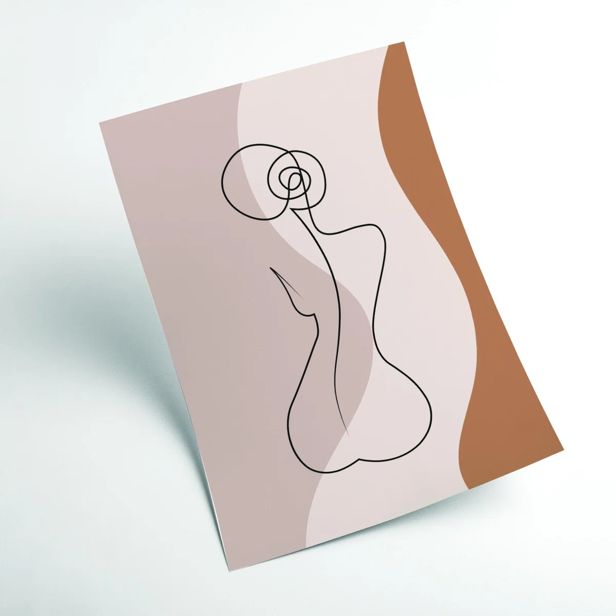 Rose Gold Female Figure I Extra Large Stanley Print House – image 2
