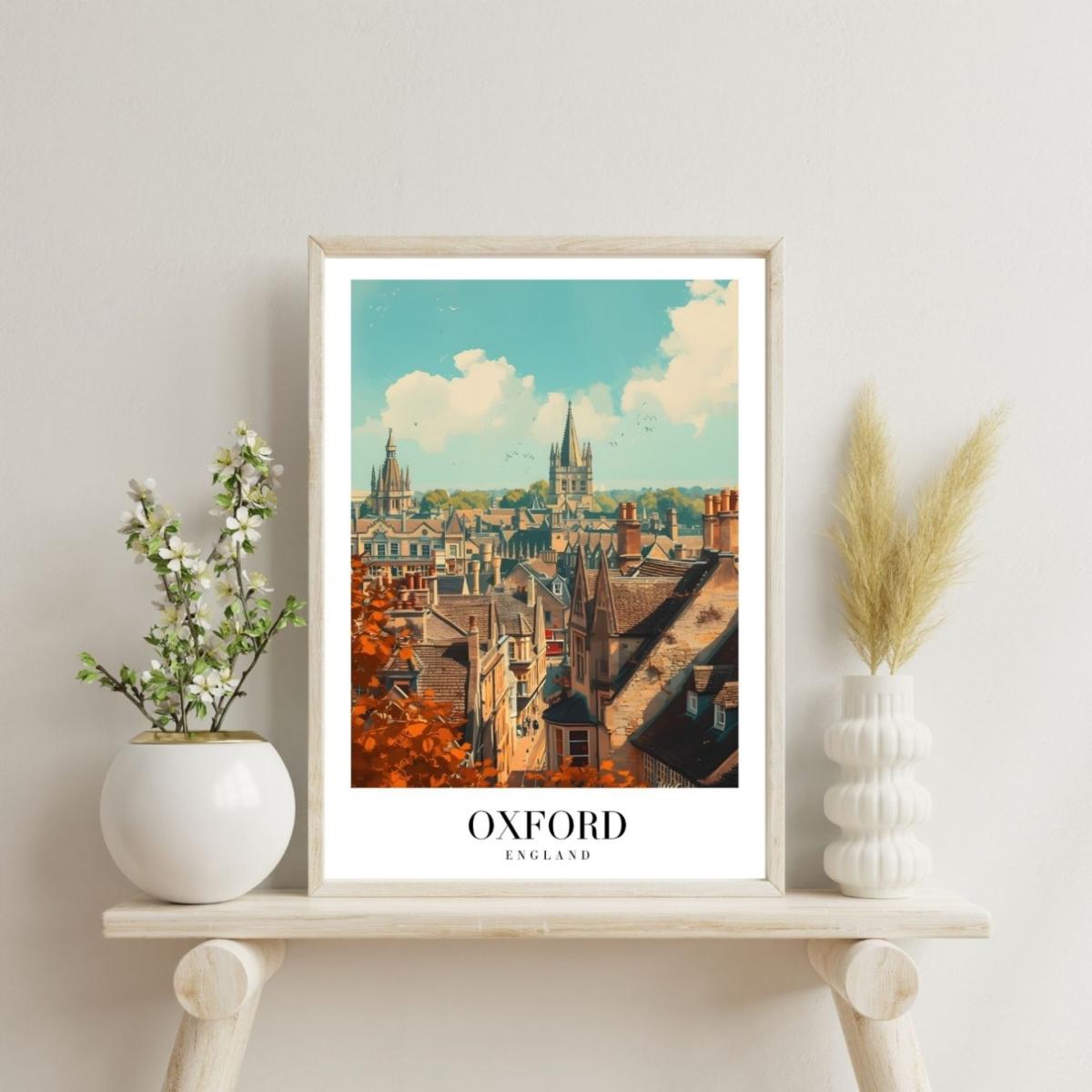 Autumn Charm Of Oxford | Artchi – image 2
