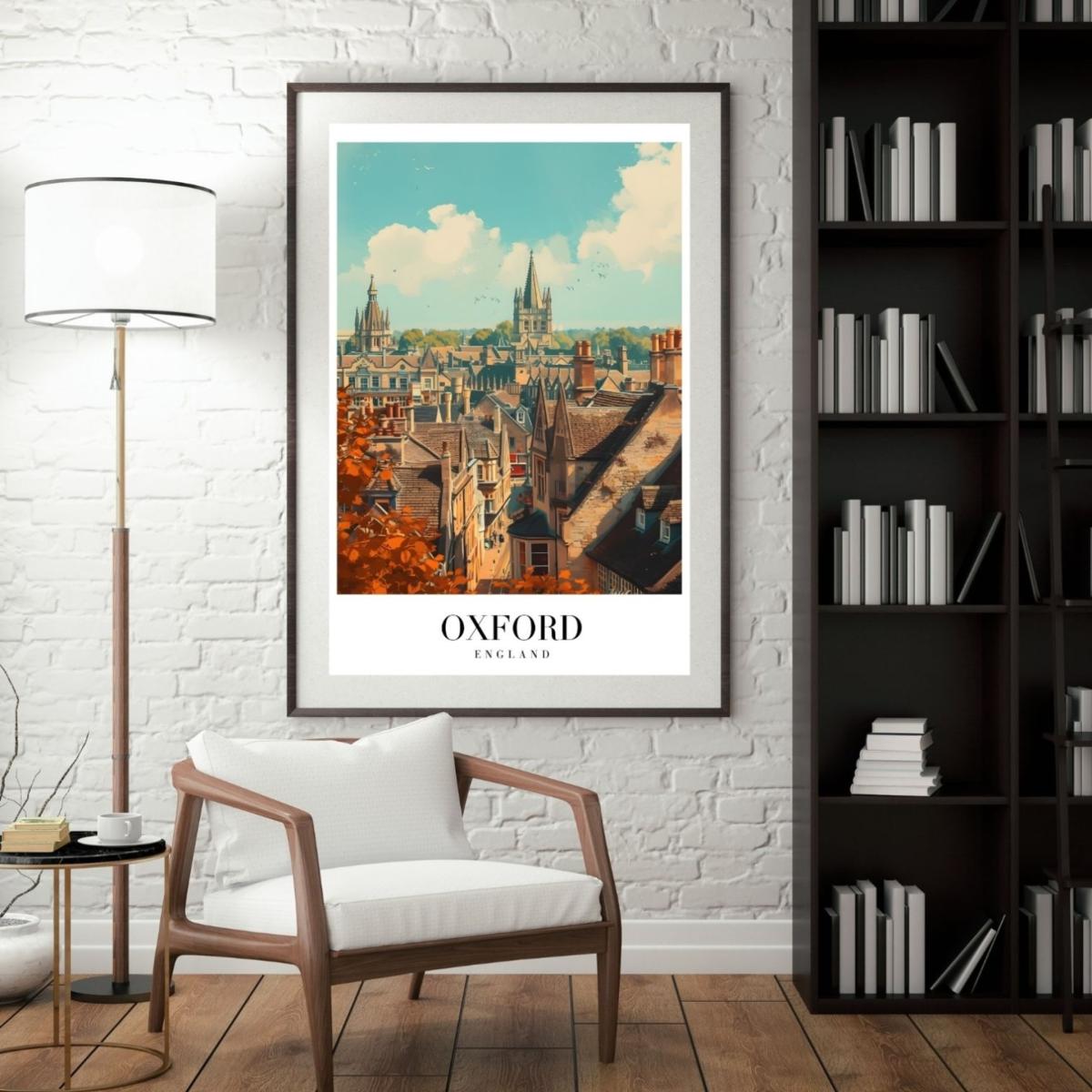 Autumn Charm Of Oxford | Artchi – image 3