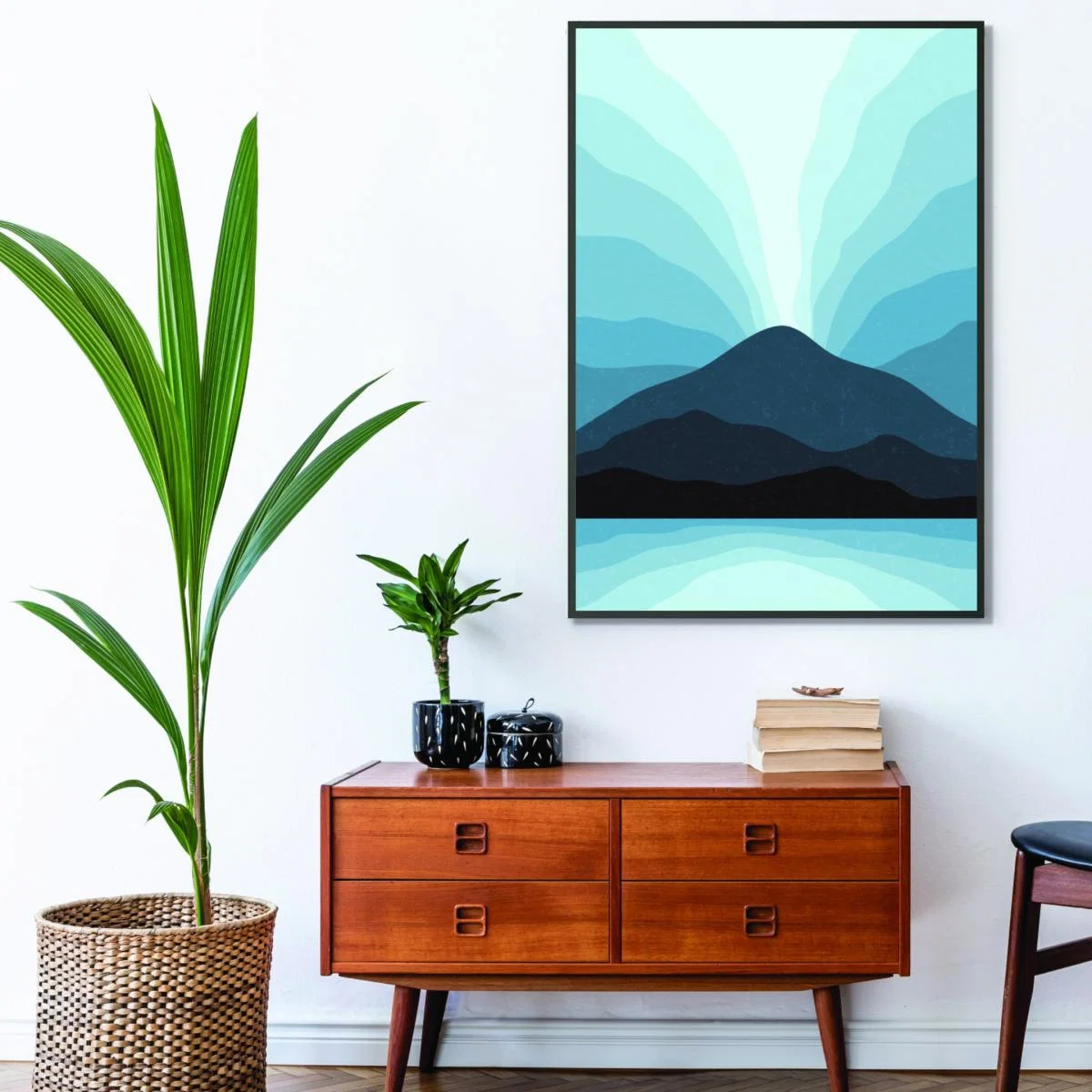 Blue Mountain Vibes #1 Extra Large Stanley Print House – image 3