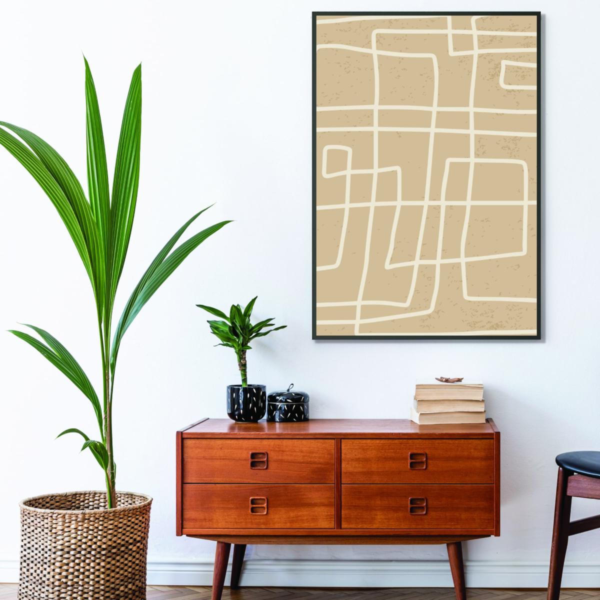 Brown Minimal Line Series 2 Medium Stanley Print House – image 3