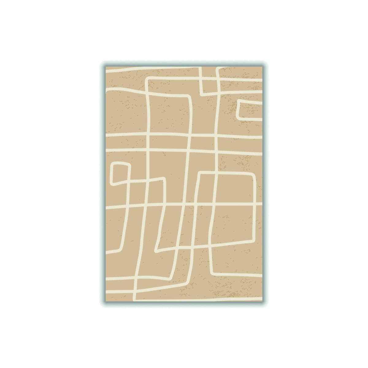 Brown Minimal Line Series 2 Medium Stanley Print House – image 1
