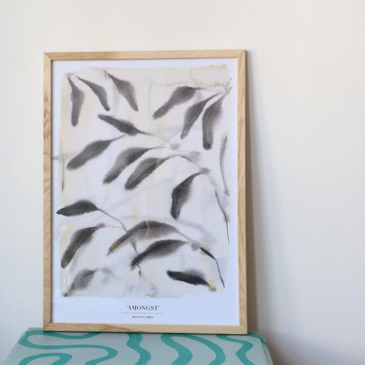 Neutrals / Grey A4 - 'Amongst' Botanical Leaf Print A4 210 X 297Mm Rosanna Corfe – image 5