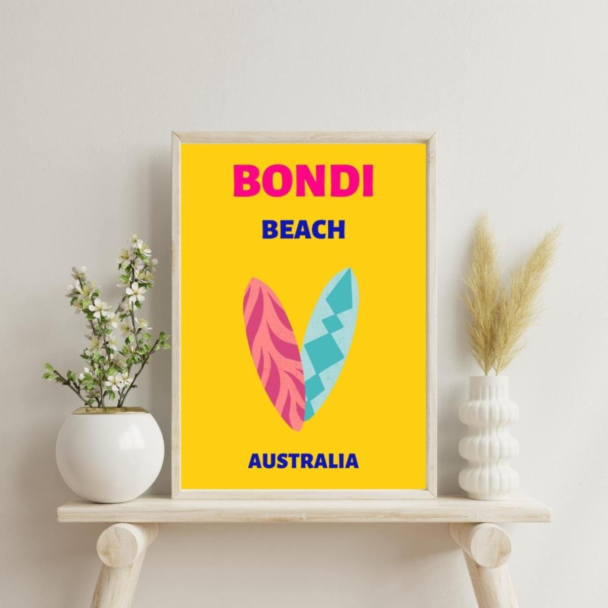 Yellow / Orange Bondi Beach Vibes | Artchi – image 2