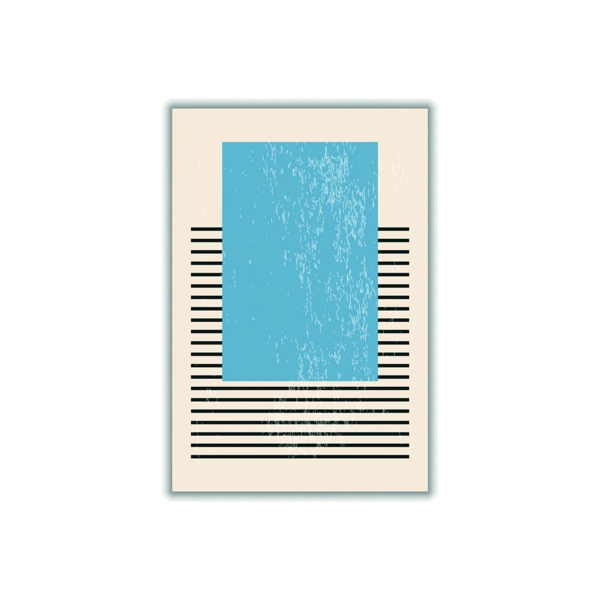 Blue Minimal Colour Set #2 A4 210 X 297Mm Stanley Print House – image 1