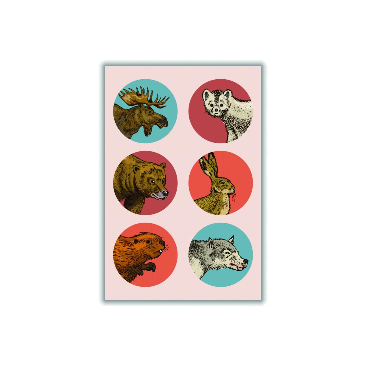 Animal Circles Large Stanley Print House – image 1