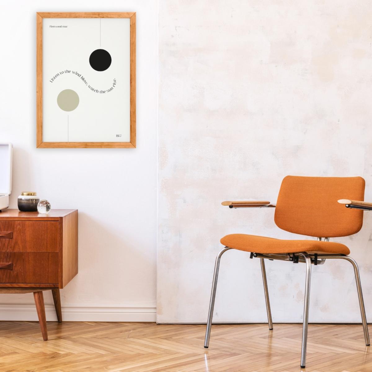 Neutrals The Chain Fleetwood Mac Inspired Retro Giclée Art Print A3 Fanclub – image 3