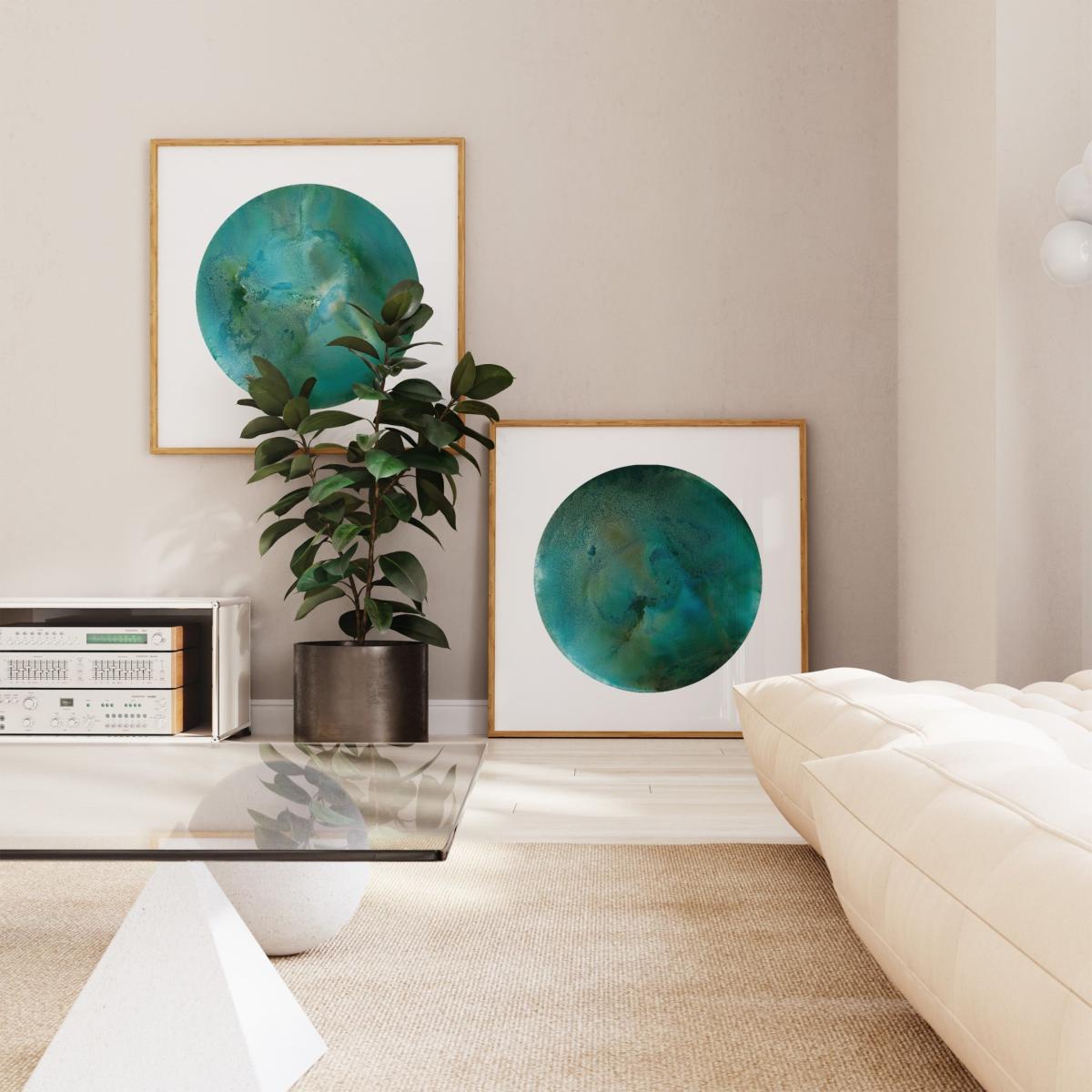 Blue Tapestry - Fine Art Print Pair | Medium | Art by Affie – image 2