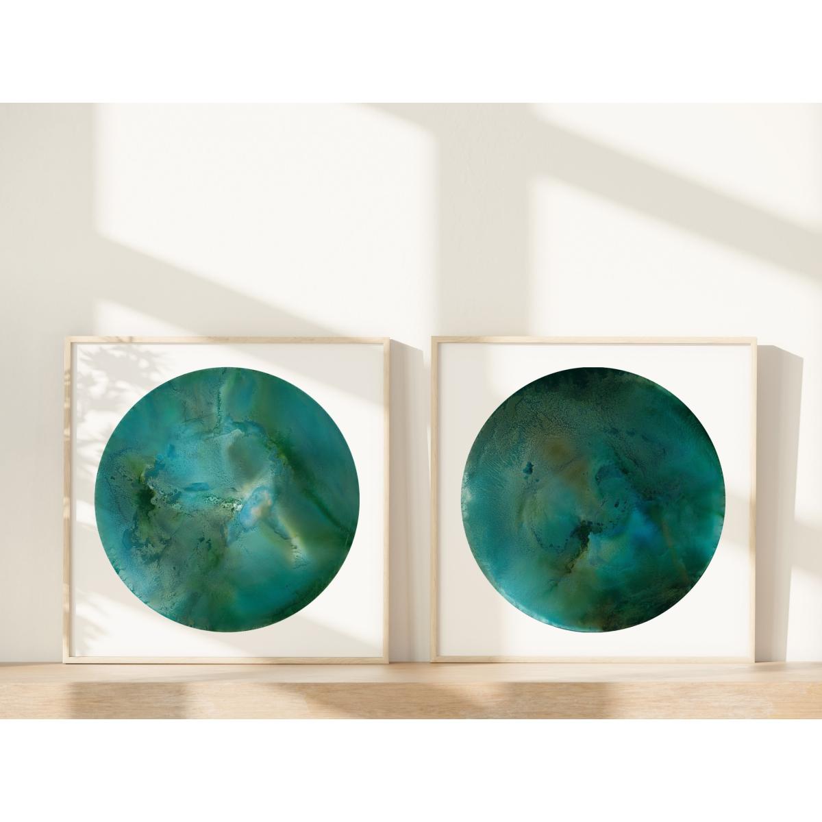 Blue Tapestry - Fine Art Print Pair | Medium | Art by Affie – image 3