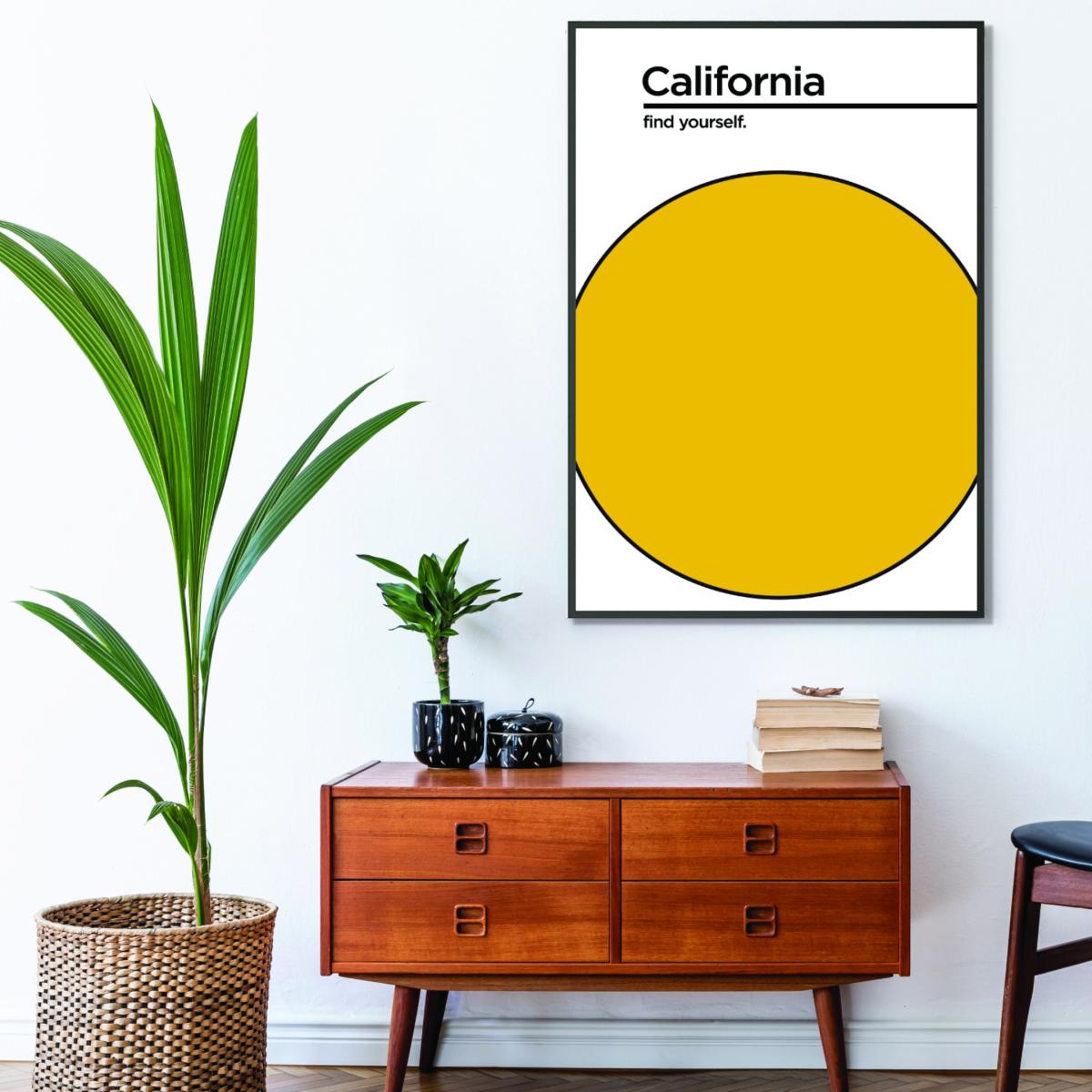 Yellow / Orange California Find Yourself Extra Small Stanley Print House – image 3
